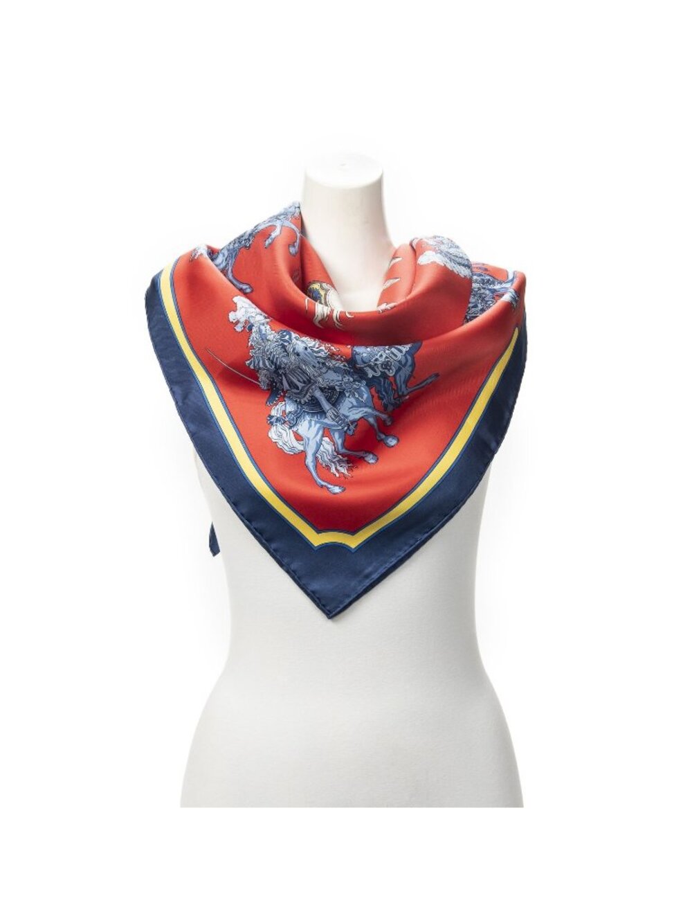 Hermes Scarf Red